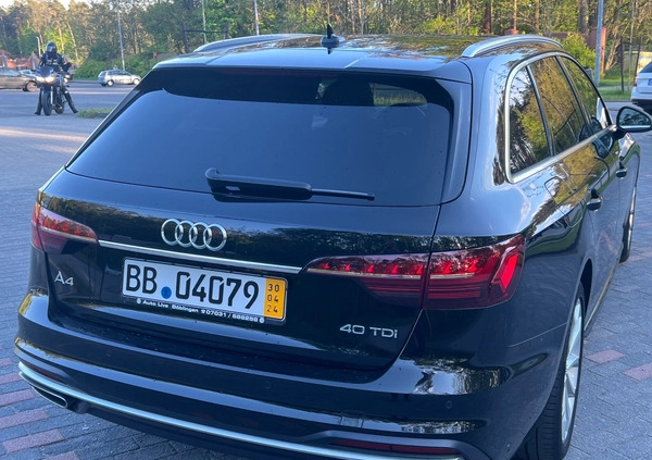 Audi A4 cena 139900 przebieg: 122900, rok produkcji 2020 z Góra małe 781